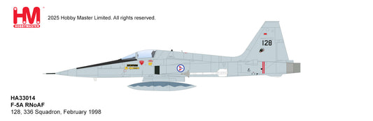 1/72 F-5A RNoAF 128 336 Squadron February 1998