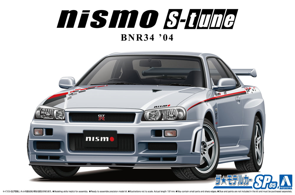 1/24 NISSAN BNR34 Skyline GT-R Nismo S-Tune '04