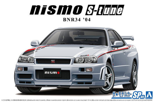 1/24 NISSAN BNR34 Skyline GT-R Nismo S-Tune '04