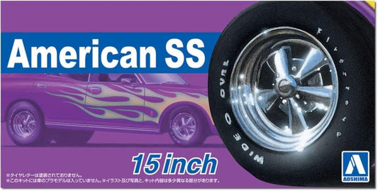 1/24 American SS 15inch Wheel Set