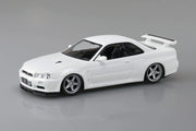 1/32 SNAP NISSAN R34 SKYLINE GT-R CUSTOM WHEEL (White Pearl)