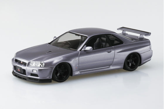 1/32 SNAP NISSAN R34 Skyline GT-R Custom Wheel (Athlete Silver)