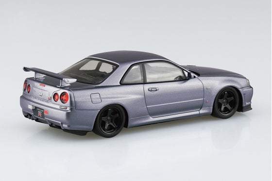 1/32 SNAP NISSAN R34 Skyline GT-R Custom Wheel (Athlete Silver)