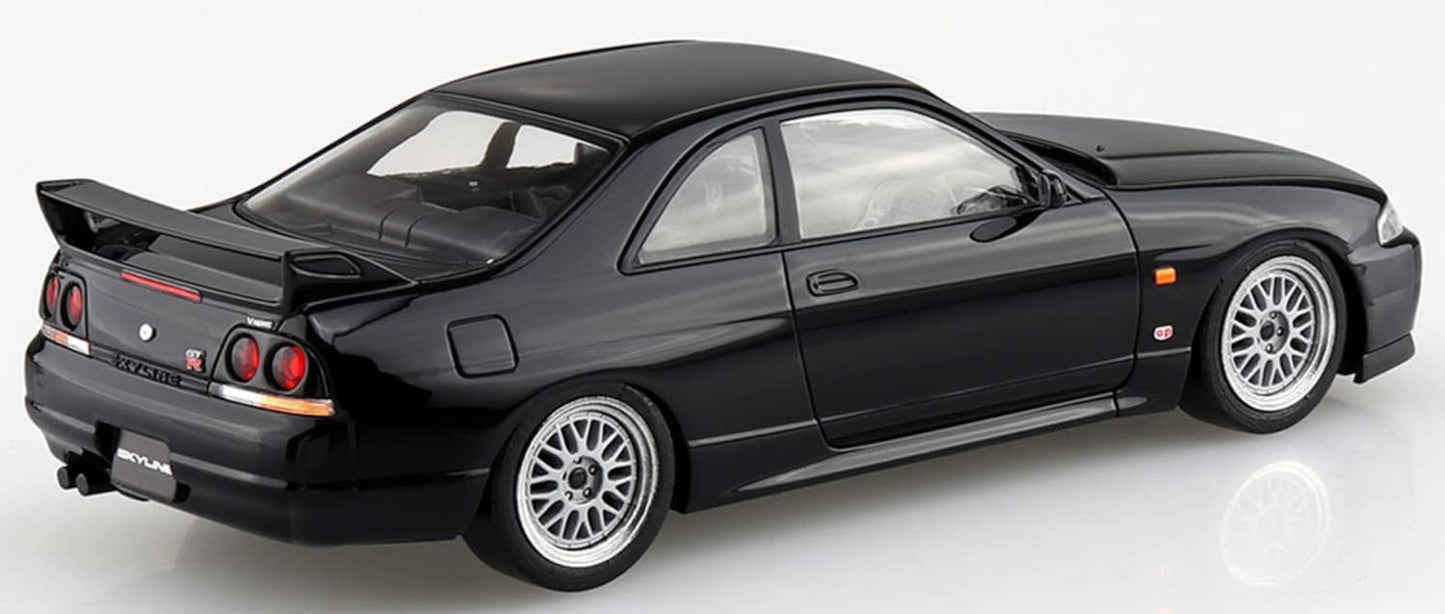 1/32 SNAP NISSAN R33 SKYLINE GT-R CUSTOM WHEEL (Black)