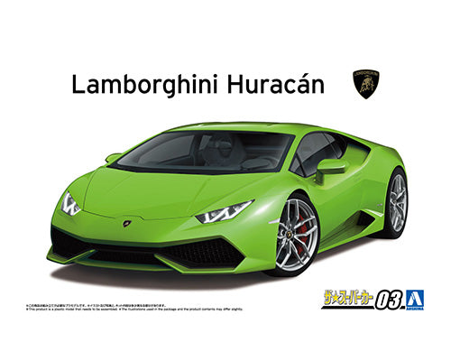 1/24 2014 LAMBORGHINI HURACÁN GREEN