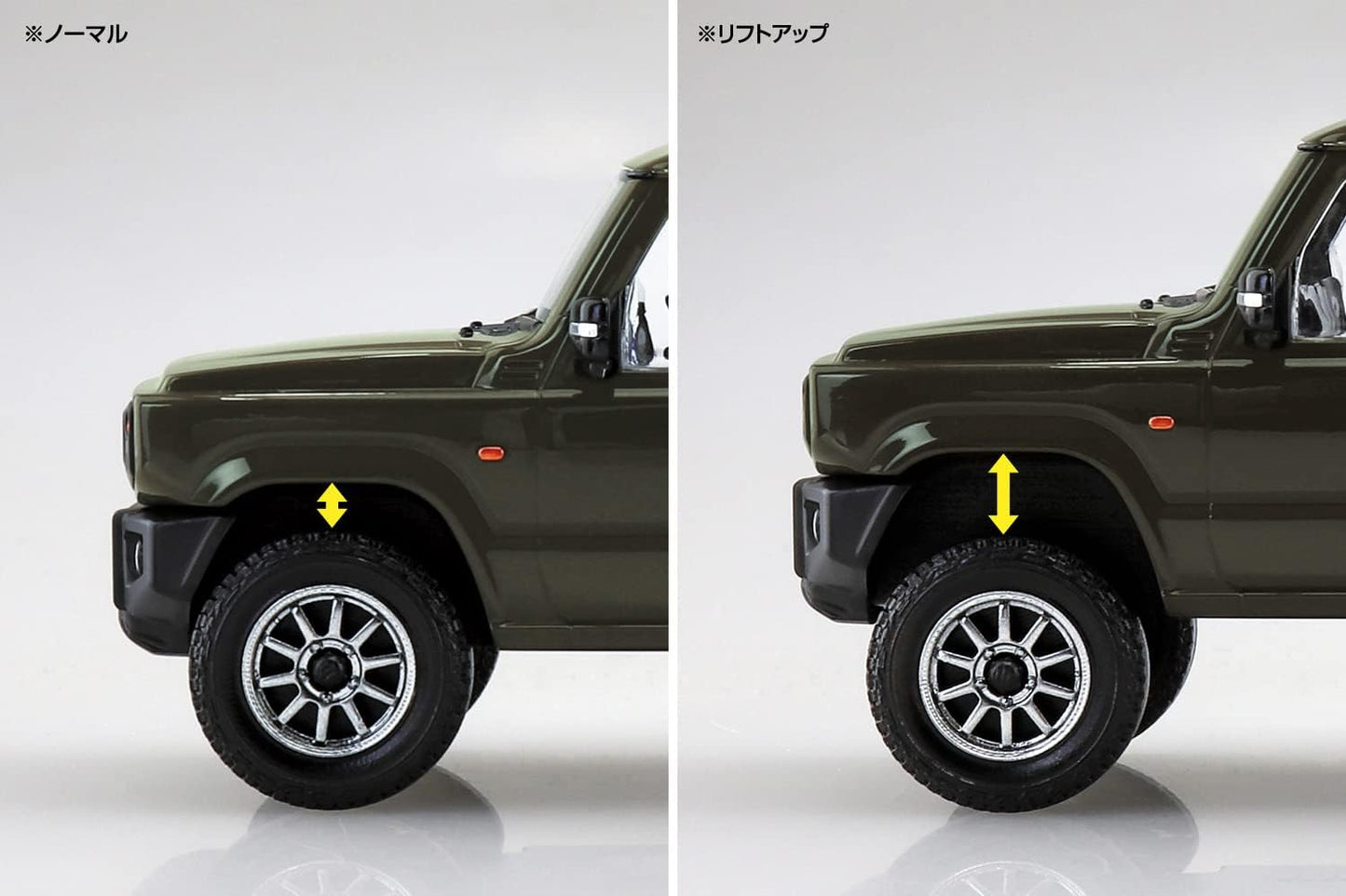 1/32 SNAP SUZUKI JIMNY CUSTOM WHEEL (Jungle Green)