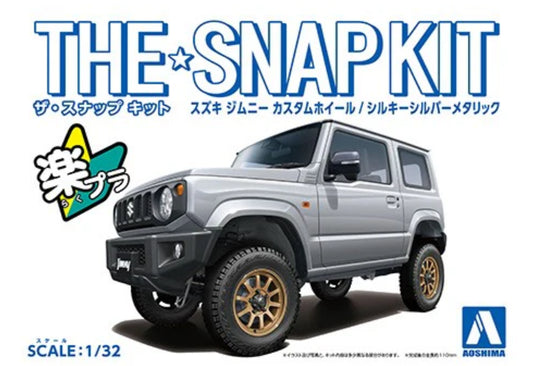 1/32 SNAP SUZUKI JIMNY CUSTOM WHEEL (Silky Silver Metallic)