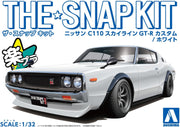 1/32 SNAP NISSAN C110 Skyline GT-R Custom (White)