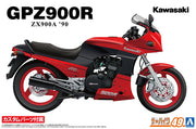 1/12 KAWASAKI ZX900A GPZ900R Ninja '90 with Custom Parts