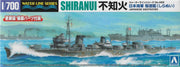1/700 JAPANESE NAVY DESTROYER SHIRANUI