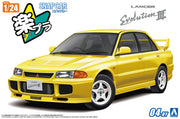 1/24 SNAP CE9A Lancer GSR Evolution III 1995 (Dandelion Yellow)