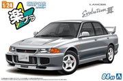 1/24 SNAP CE9A Lancer GSR Evolution III 1995 (Queens Silver)