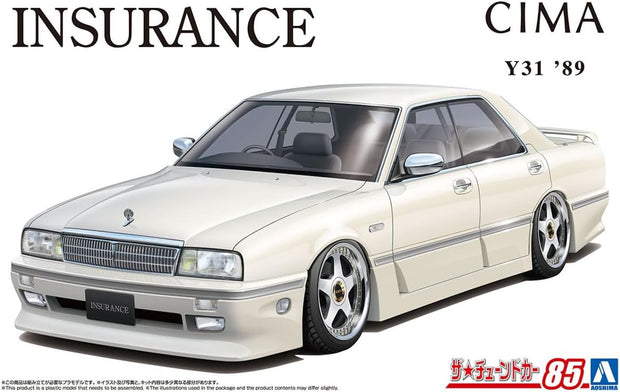 1/24 Insurance NISSAN Y31 CIMA '89