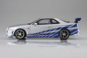 1/24 Fast & Furious R34 SKYLINE GT-R