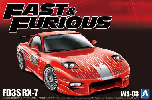 1/24 Fast & Furious FD3S RX-7