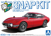 1/32 SNAP TOYOTA 2000GT (Solar Red)