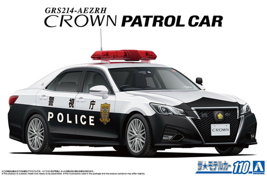 1/24 TOYOTA GRS214 Crown Patrol Car For Traffic Control '16