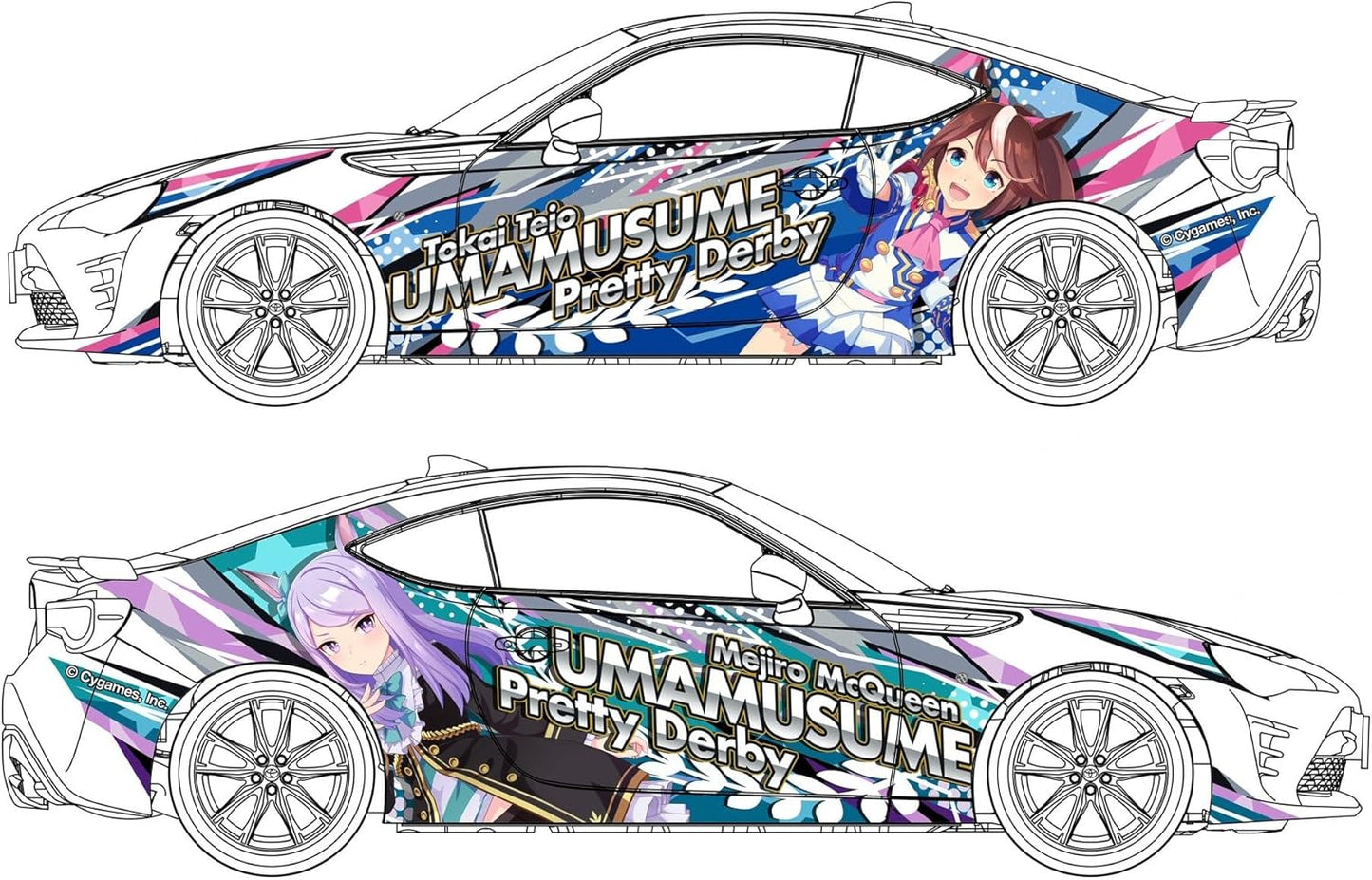 1/24 UMA MUSUME PRETTY DERBY TOYOTA ZN6 TOYOTA86 '16