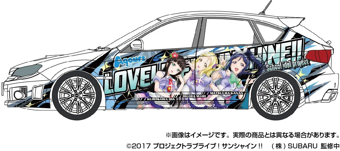 1/24 LoveLive! Sunshine!! SUBARU GRB Impreza WRX STI '10