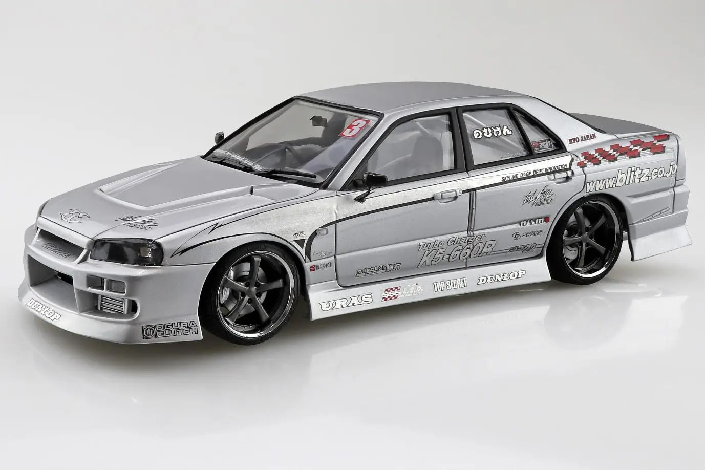 1/24 URAS 2002 D1 Spec REPLICA NISSAN ER34 Skyline '01