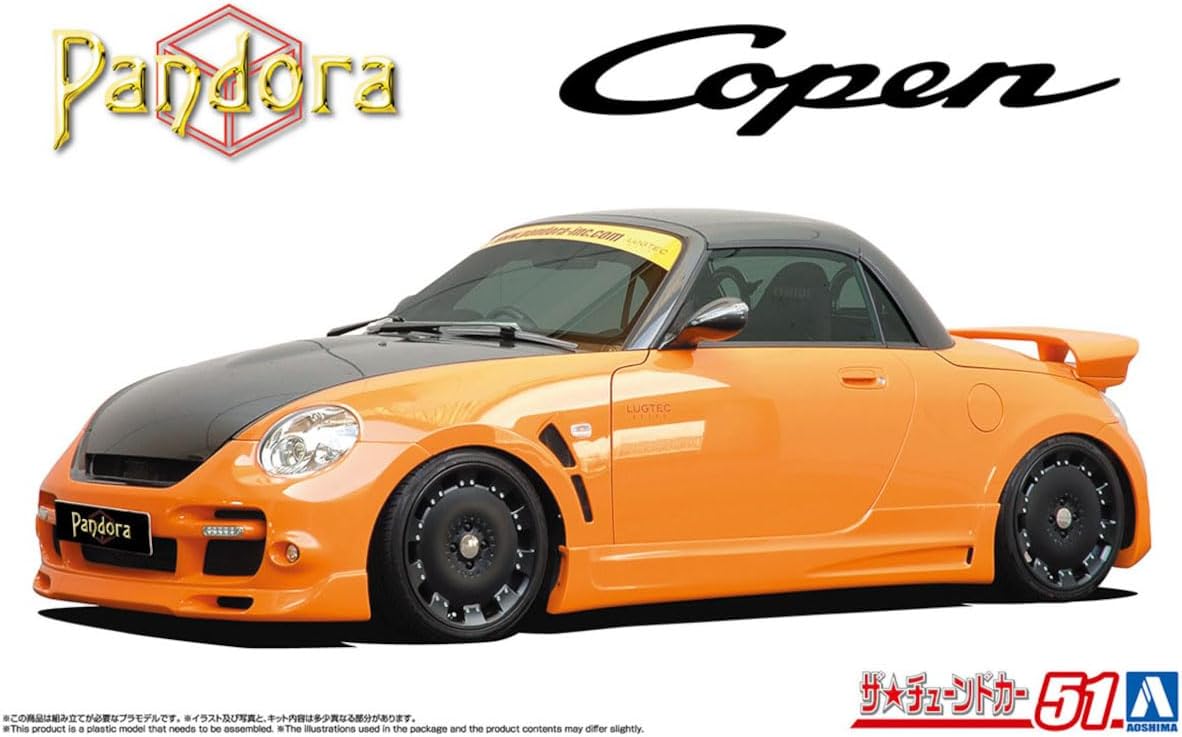 1/24 Pandora Daihatsu Type887 Evo II L880K Copen '02