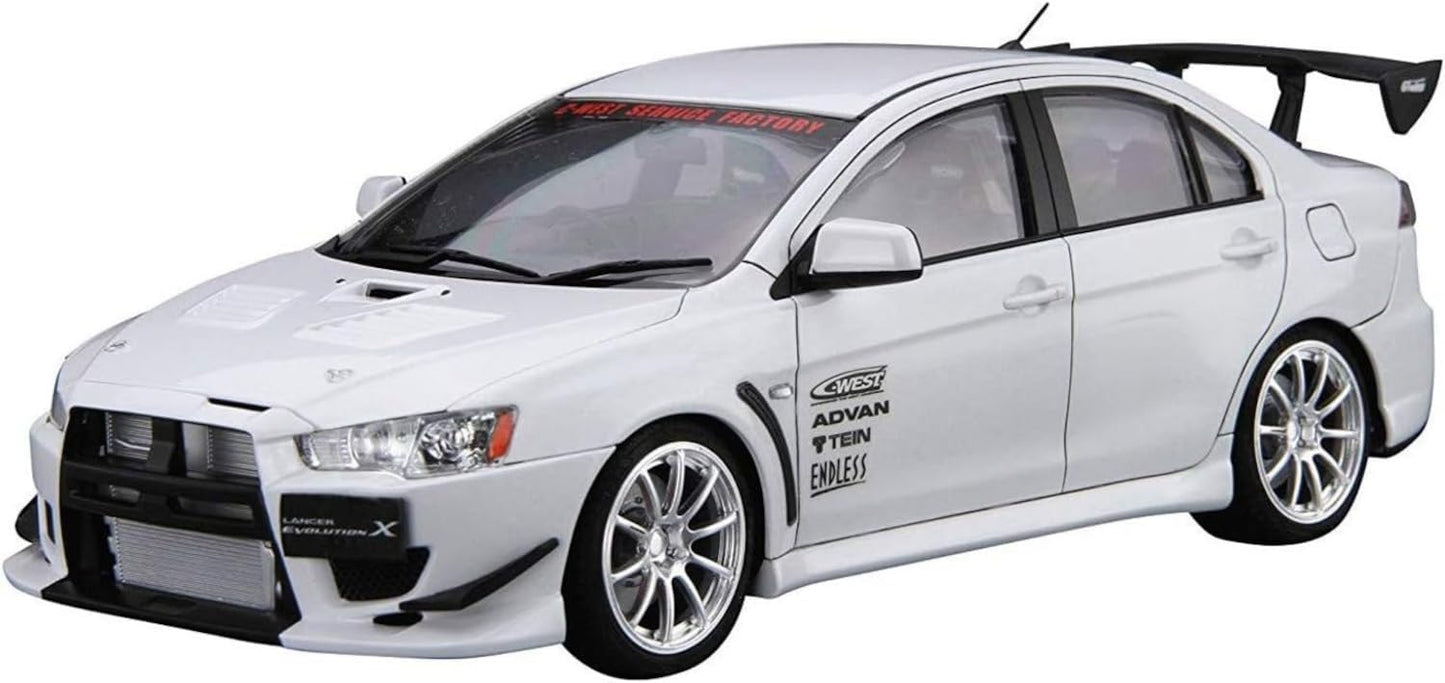 1/24 C-WEST MITSUBISHI CZ4A LANCER EVOLUTION X '07