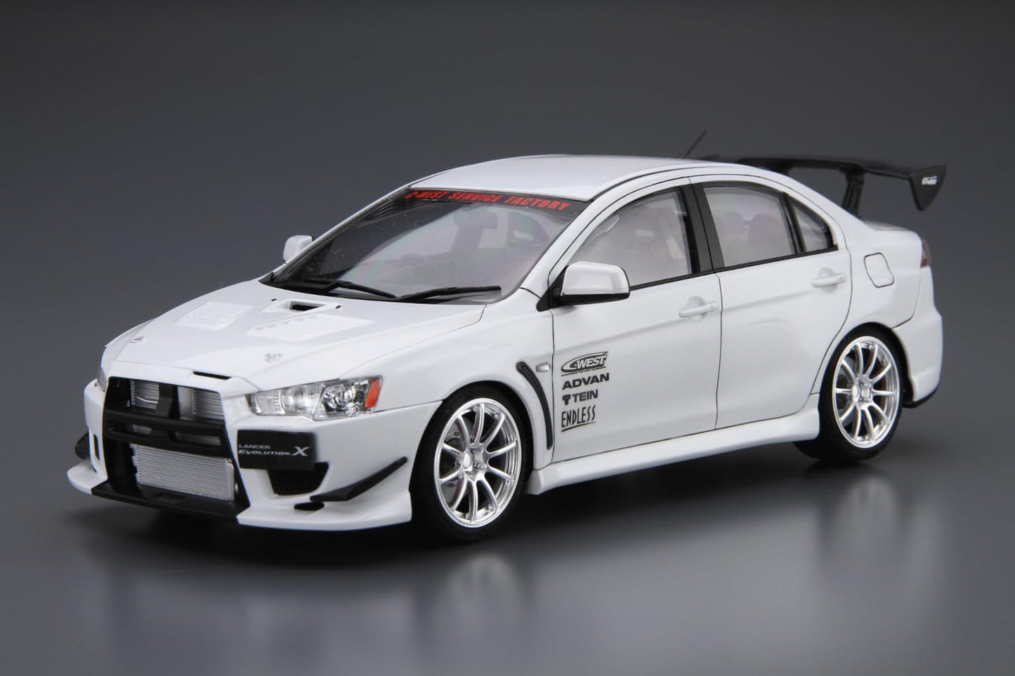 1/24 C-WEST MITSUBISHI CZ4A LANCER EVOLUTION X '07