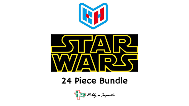 Bundle - Starwars Vehicle Model Kits (24pcs)