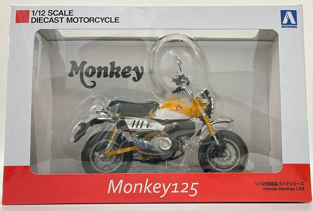 1/12 HONDA Monkey125 Bananas Yellow DIECAST