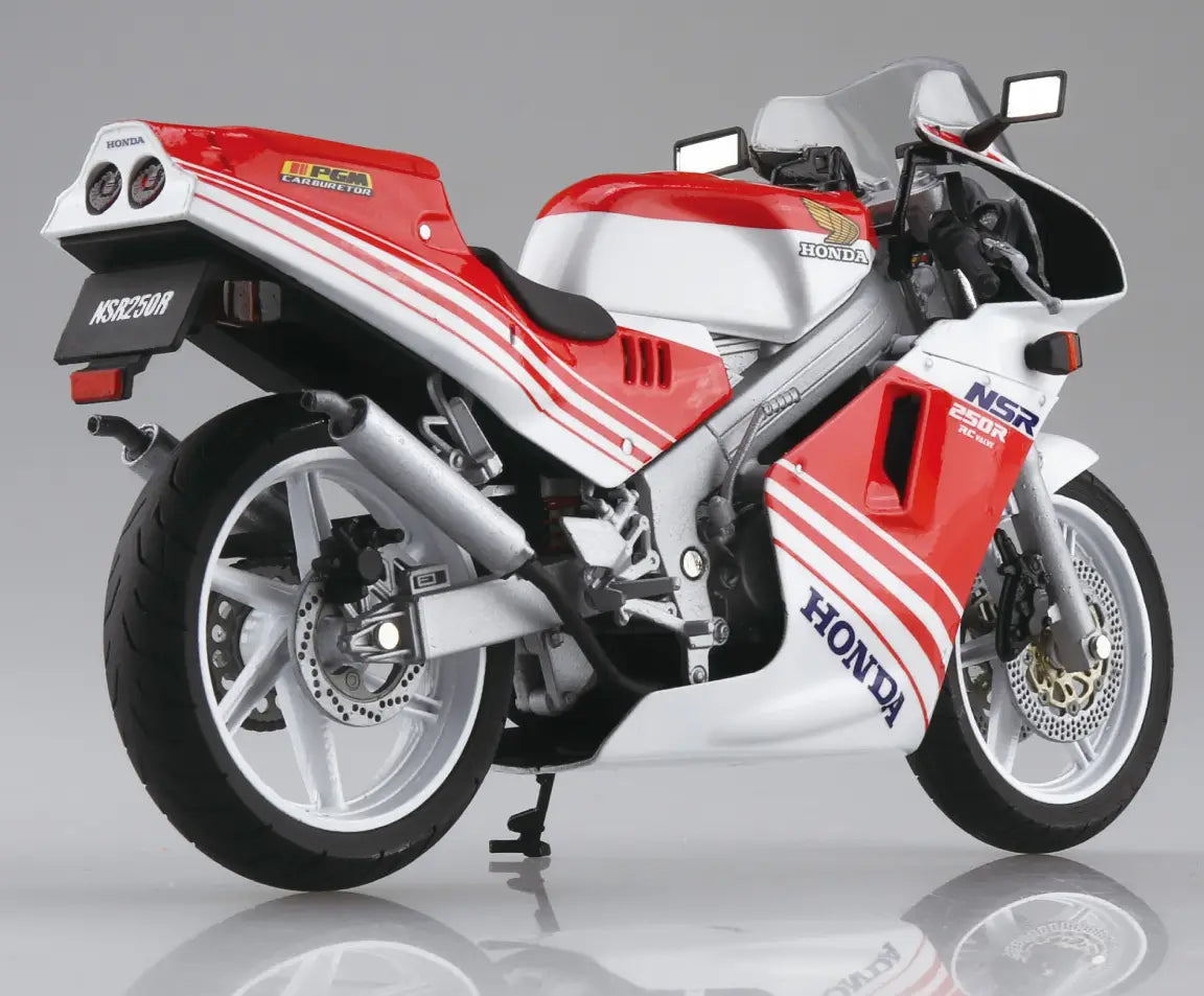1/12 Diecast HONDA NSR250R 88 Fighting (Red/Ross White)