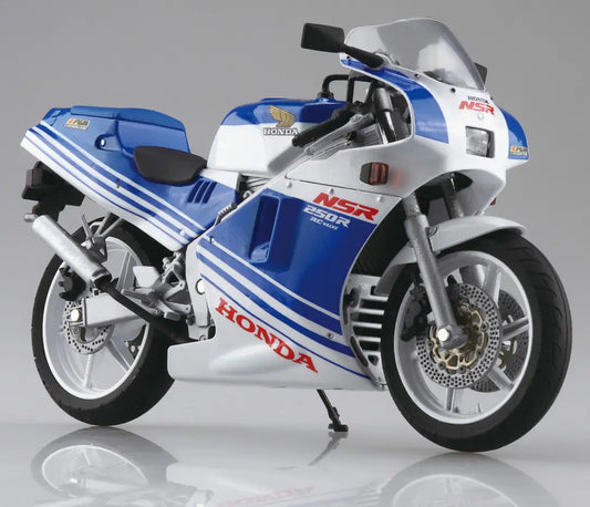 1/12 Diecast HONDA NSR250R '88 Terra (Blue/Ross White)