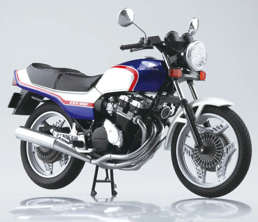 1/12 Diecast HONDA CBX400F Pearl/Candy Blue