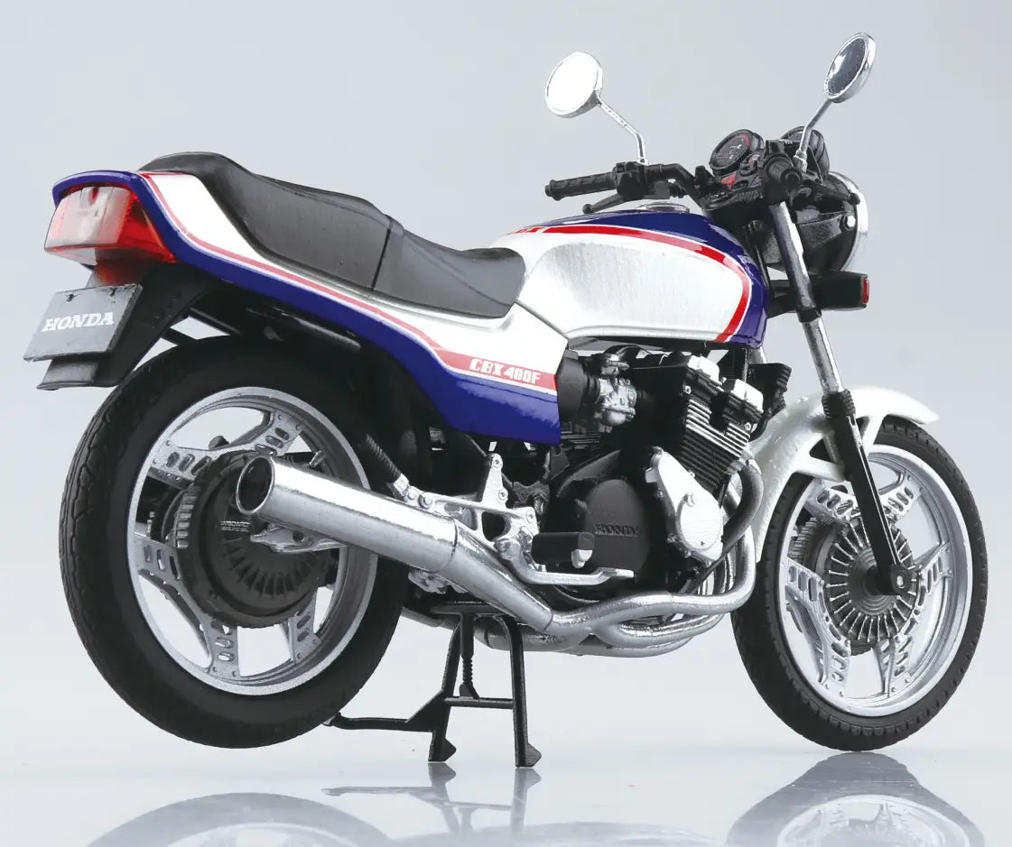 1/12 Diecast HONDA CBX400F Pearl/Candy Blue