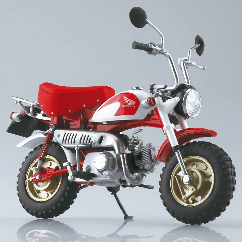 1/12 Diecast HONDA Monkey Special Shasta WhiteÃ—Candy Alamoana Red