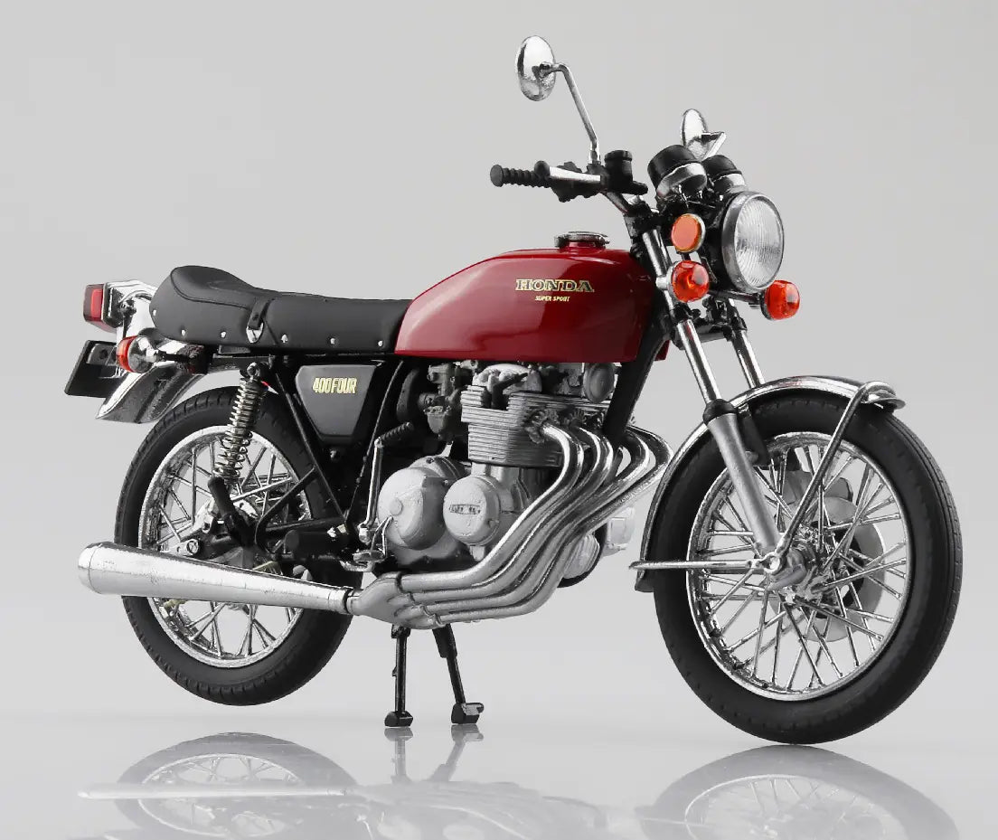 1/12 Diecast HONDA CB400FOUR (Light Ruby Red)