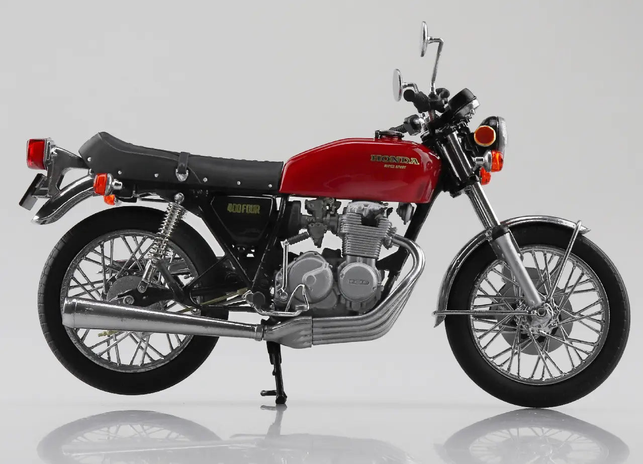 1/12 Diecast HONDA CB400FOUR (Light Ruby Red)