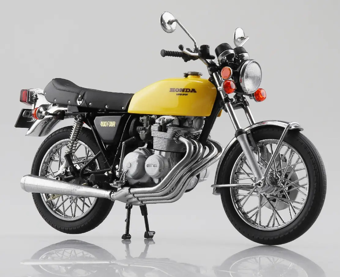 1/12 Diecast HONDA CB400FOUR (Parakeet Yellow)