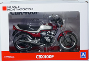 1/12 Diecast HONDA CBX400F Candy Alamoana Red/Pearl Shell White