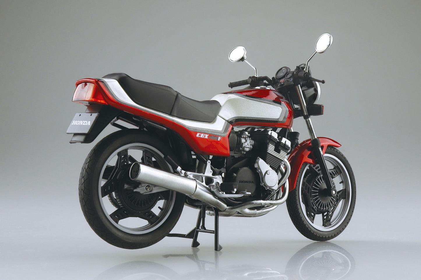 1/12 Diecast HONDA CBX400F Candy Alamoana Red/Pearl Shell White