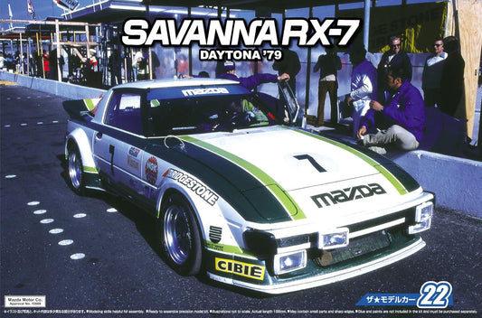 1/24 MAZDA SA22C RX-7 Daytona '79