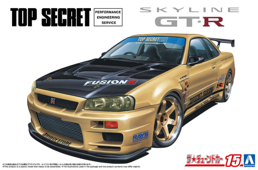 1/24 TOP SECRET NISSAN BNR34 Skyline GT-R '99