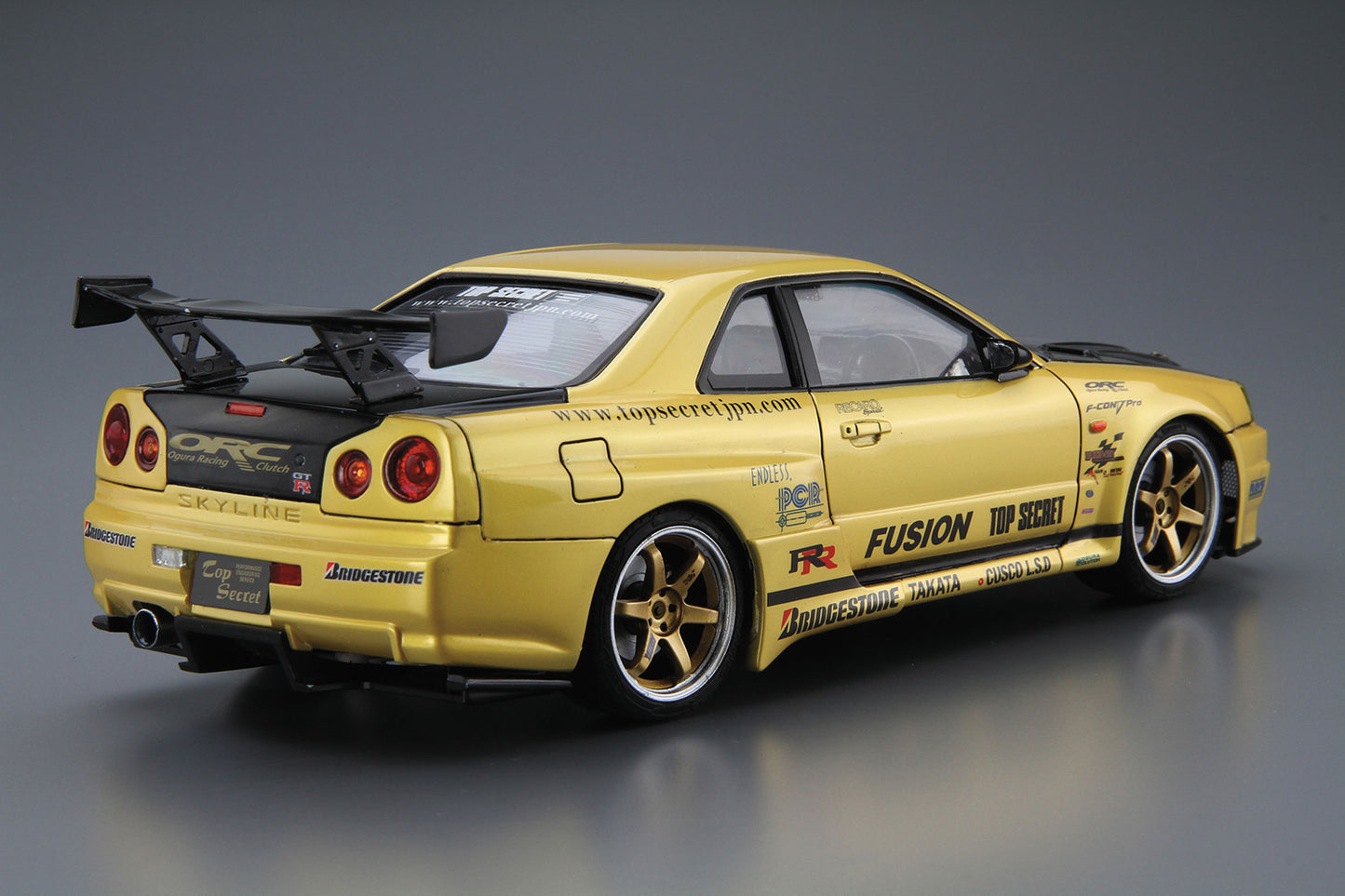 1/24 TOP SECRET NISSAN BNR34 Skyline GT-R '99
