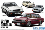 1/24 Toyota E71/70 COROLLA Sedan GT/DX '79