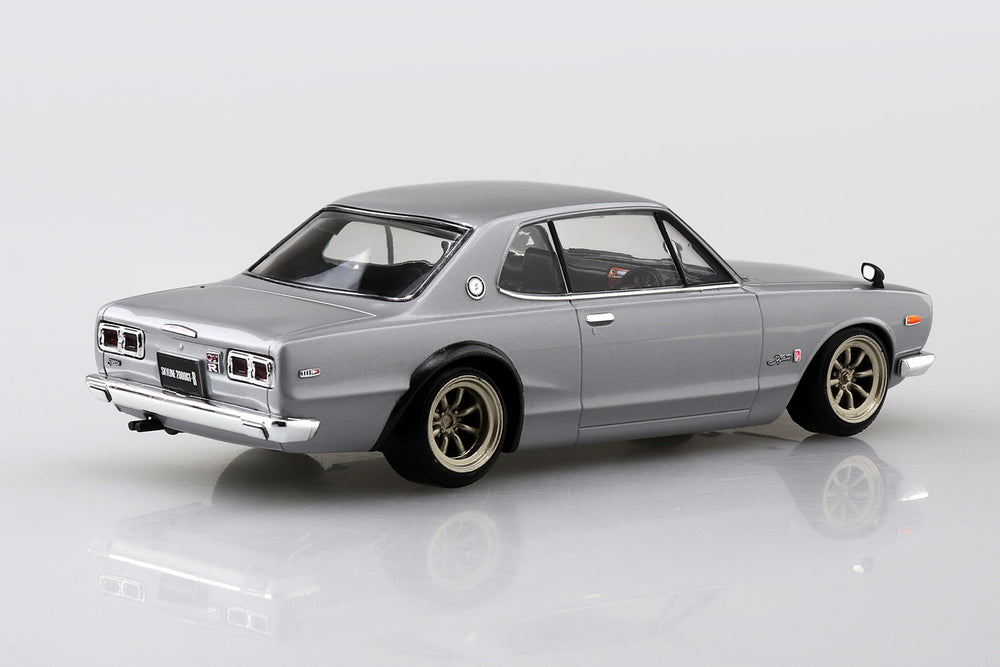 1/32 SNAP NISSAN C10 Skyline 2000GT-R Custom Wheel (Silver)