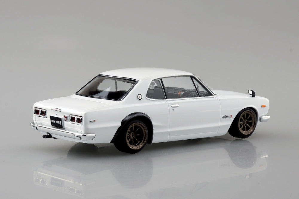 1/32 SNAP NISSAN C10 Skyline 2000GT-R Custom Wheel (White)