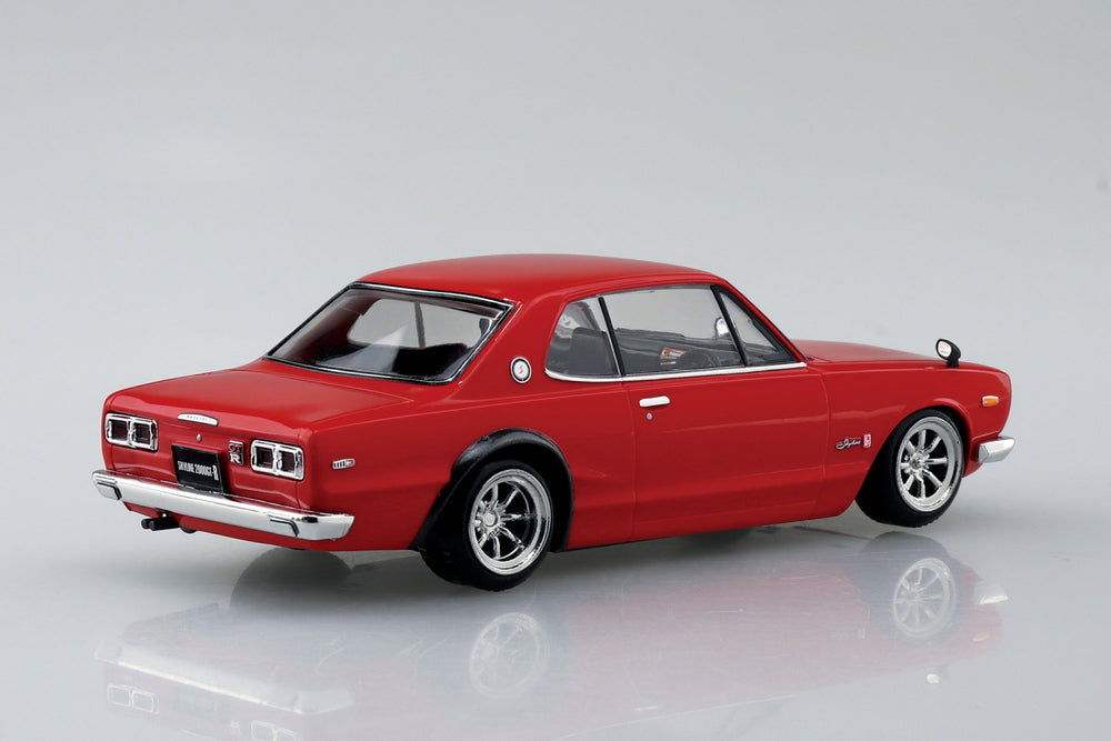 1/32 SNAP NISSAN C10 Skyline 2000GT-R Custom Wheel (Red)