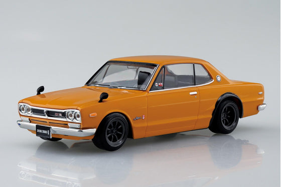 1/32 SNAP NISSAN C10 Skyline 2000GT-R Custom Wheel (Brown)