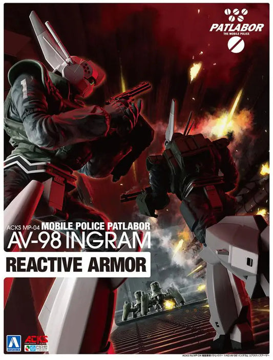 1/43 Mobile Police Patlabor AV-98 Ingram Reactive Armor