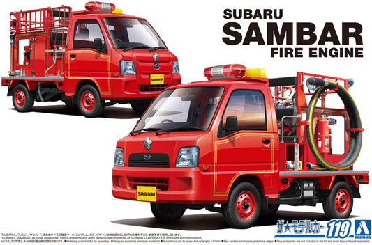 1/24 SUBARU TT2 Sambar The Fire Engine '11