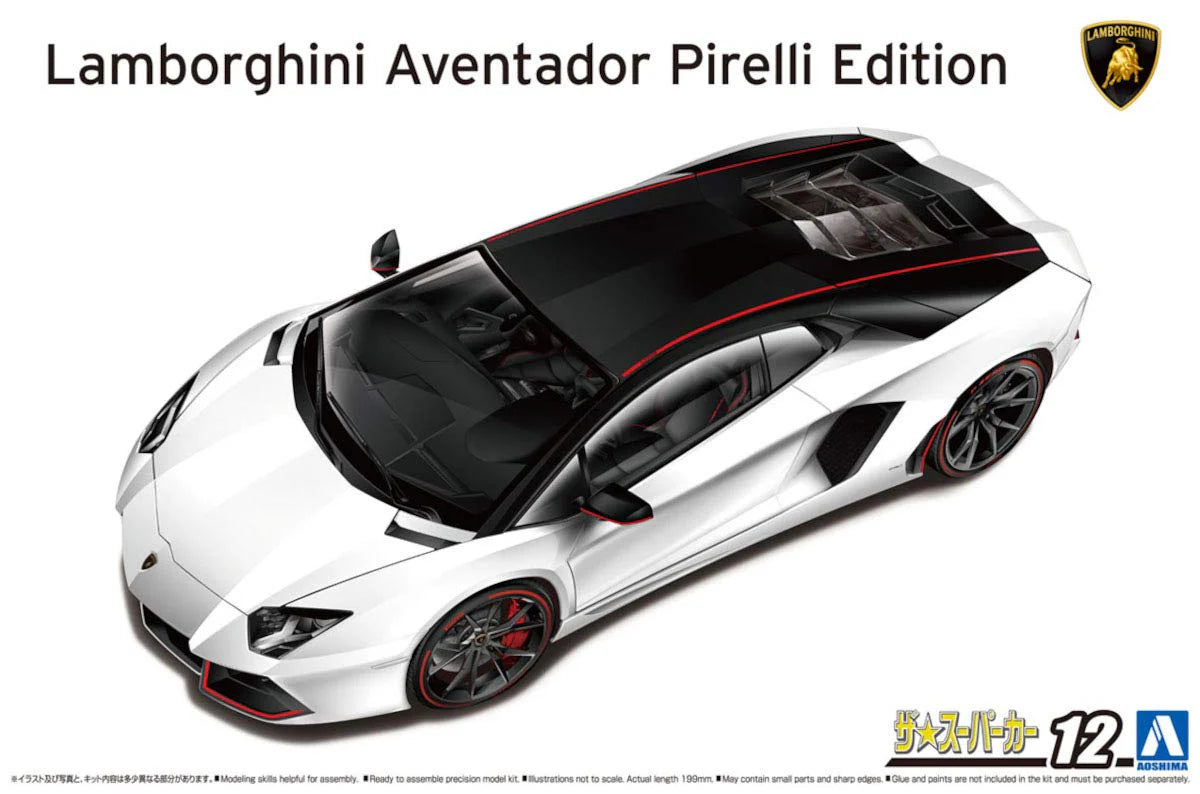 1/24 2015 LAMBORGHINI AVENTADOR Pirelli Edition